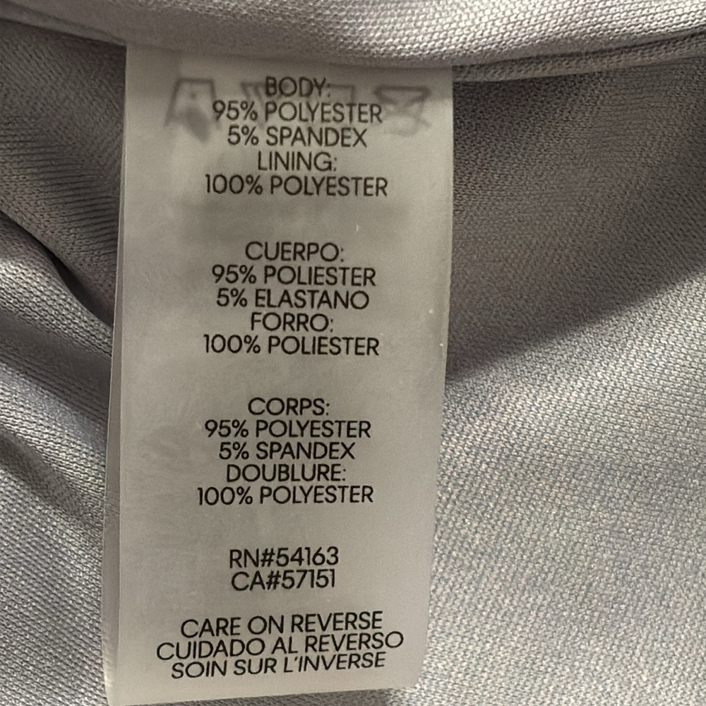 NWT Calvin Klein Silver Sequined Tank Top - Picture 7 of 8
